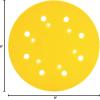 image:image3M Hookit Disc Pad 05781 8 in Medium Density Foam Abrasive Disc Pad for Paint Stripping Primer Sanding Polishing or Grinding8