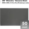 image:image3M Wetordry Abrasive Sheet 02624 2000 Grit 5 12 in x 9 in Pack of 50 Heavy Duty Sandpaper Sheets for Auto Sanding Metal Sanding Finishing Paint Prep5 12 in x 9 in