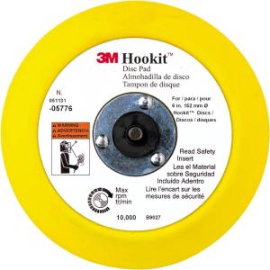image:image3M Hookit Disc Pad 05781 8 in Medium Density Foam Abrasive Disc Pad for Paint Stripping Primer Sanding Polishing or Grinding6