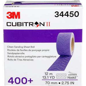 image:image3M Cubitron II Hookit Abrasive Sheet Roll 34450 MultiHole 70 mm x 12 m 400 Grade Automotive Sanding Roll Sandpaper for Coating Removal Body Repair Auto Sanding70 mm x 12 m
