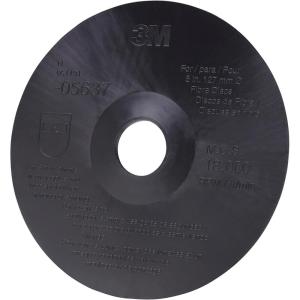 image:image3M Fibre Disc Backup Pad 05637 5 in x 78 in  Black1