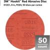 image:image3M Hookit Red Abrasive Sanding Discs 01221 No Hole 6 in 220 Grade Pack of 50 Discs for Auto Sanding Primer Sanding ECoat SandingDiameter 6