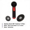 image:image3M Pistol Grip Disc Sander 33577 18000 RPM 50mm and 75mm 1 per box Automotive Tool for Abrasive Disc Grinding Weld Cleanup PaintStripping33577 Pistol Grip Disc Sander Only