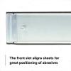 image:image3M Stikit Air File Shoe 05448 234 in x 16 in Aluminum Lightweight Durable1
