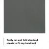 image:image3M Wetordry Abrasive Sheet 401Q 02023 1500 Grit 5 12 in x 9 in 50 Sheets Fast Cutting Auto Body Sanding Paint Finishing9 in x 11 in