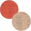 image:image3M Hookit Red Abrasive Sanding Discs 01221 No Hole 6 in 220 Grade Pack of 50 Discs for Auto Sanding Primer Sanding ECoat SandingDiameter 6