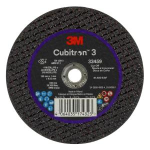 image:image3M Cubitron 3 CutOff Wheel 33459 100 mm x 1 mm x 953 mm 4 in x 004 in x 38 in Long Lasting Performance High Cut Rate for Automotive Cutting and Splicing Collision Repair 5 Wheels