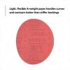 image:image3M Hookit Red Abrasive Sanding Discs 01222 No Hole 6 in 180 Grade Pack of 50 Discs for Auto Primer ECoat SandingDiameter 6