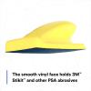 image:image3M Stikit Soft Hand Block 05442 234 in x 5 in Vinyl Face For PSA Abrasives Easy Grip Yellow1