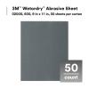 image:image3M Wetordry Abrasive Sheet 02000 600 Flexible Durable Surface Finishing Waterproof 9 in x 11 in 50 Sheets9 in x 11 in Pack of 5