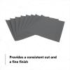 image:image3M Wetordry Abrasive Sheet 02007 220 Flexible Durable Surface Finishing Waterproof 9 in x 11 in 50 Sheets Black