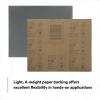 image:image3M Wetordry Abrasive Sheet 02007 220 Flexible Durable Surface Finishing Waterproof 9 in x 11 in 50 Sheets Black