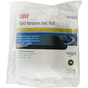 image:image3M Stikit Gold Disc Roll 01213 6 in P80A 75 discs per roll Factory
