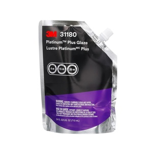 image:image3M Platinum Plus Glaze 03180 16 fl oz TwoPart Premium Selfleveling Finishing Glaze for Collision Repair 1 Kit24 fl oz